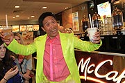 Chan McTi ist eine eine nagelneuen McDonald’s-Figur, die ins Leben gerufen wurde, um Aufmerksamkeit für das Produkt und den Launch bei McDonald’s zu generieren (©Foto: Martin Schmitz)